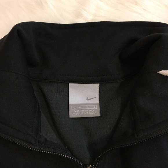 Nike Air | Black Purple Accents Zip Up Thin Jacket - Picture 6 of 7